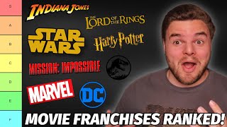 Movie Franchises Ranked TIER LIST [upl. by Ailana]