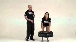 Ultimate Sandbag Exercises Clean and Press Best Full Body Exercise [upl. by Kneeland415]