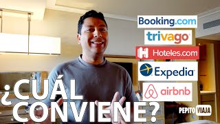 Booking Trivago Expedia AirBnB ¿cuál CONVIENE más [upl. by Barren288]