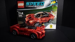 Construction LEGO La Ferrari set 75899  2015 [upl. by Nohsyar]