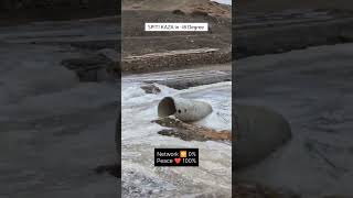 Spiti in Winter 🥶shortvideo spiti kaza [upl. by Morentz]