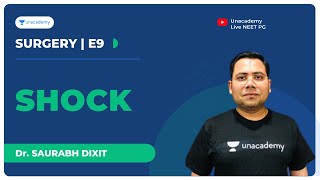 Surgery E9  Shock  Clinical Approach  Unacademy Live NEET PG Dr Saurabh Dixit [upl. by Garibald]