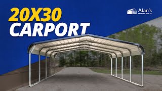 The Ultimate 20x30 Carport Guide Benefits amp Where To Buy [upl. by Cherlyn]