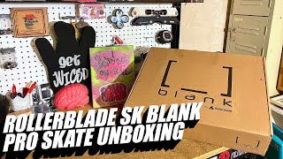 Sean Keane Unboxing  First Looks at the New Rollerblade SK Blank Skate [upl. by Drislane]