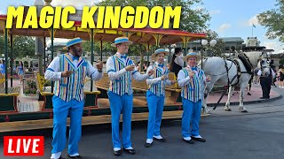 🔴 LIVE Magic Kingdom Friday for rides shows and the parade 5242024 [upl. by Anrak]