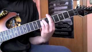 Chickenfoot  Oh Yeah guitar lesson by Martin quotMallesquot Bischoff [upl. by Kamat]