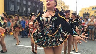 Chicas Caporales Virgen de la candelaria 2019 Lima Festividad Peruana [upl. by Liuka247]