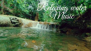 Beautiful Relaxing Piano amp Water Sounds Sleep and Meditation Music waterscape [upl. by Rodrigo]