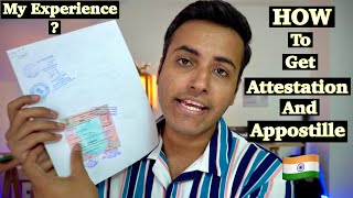 HOW TO GET YOUR DOCUMENT APOSTILLE IN INDIA  WHAT IS APOSTILLE   ATTESTATION amp APOSTILLE PROCESS [upl. by Clougher]