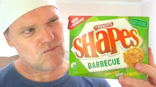 NEW IMPROVED ARNOTTS SHAPES REVIEW  Gregs Kitchen [upl. by Rask]