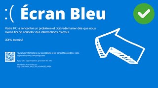 Écran bleu ordinateur bloqué sur Windows 10 [upl. by Eelhsa]