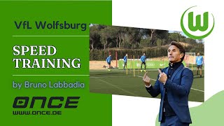 VfL Wolfsburg  speed training by Bruno Labbadia [upl. by Publias]