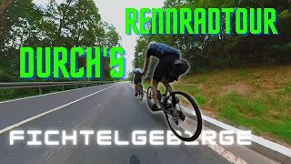 Auf den höchsten Berg Frankens mit dem Rennrad  Eine Tour durch das Fichtelgebirge 🇩🇪 [upl. by Neely]