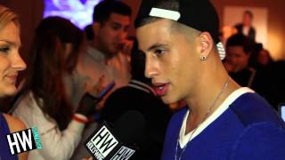 Carlito Olivero Shows Off Muscles amp Talks X Factor Challenges [upl. by Auqenaj24]