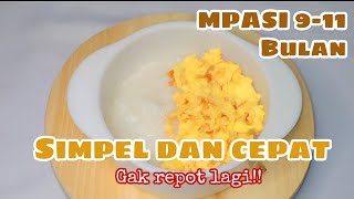 Menu MPASI 10 Bulan Simple banget [upl. by Mahseh]