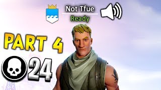 I Used a Voice Changer as Tfue on Fortnite Part 4 24 KILLS [upl. by Audwin107]