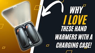 Review amp Demo of Rechargeable Hand Warmers with Charge Case [upl. by Eide]