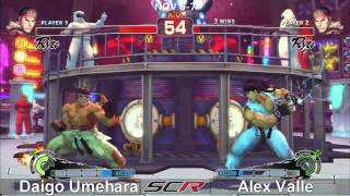 Socal Regionals 2010  SSF4 Top 8  Winners  Daigo Umehara vs Alex Valle [upl. by Ardnikat895]