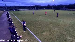 GNG Oadby Town v Histon  UCL 06012024 [upl. by Naedan170]