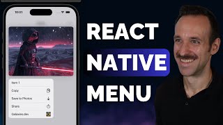 The Best React Native Menus with Zeego [upl. by Anol]