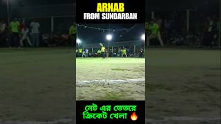 ARNAB 🔥 From Sundarban । FOURS in Shorthand Cricket shorts viralvideo [upl. by Limak]