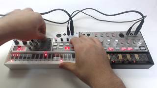 korg volca sample session 2 sample  bass [upl. by Odraleba]