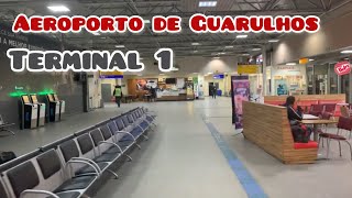 🇧🇷 Como ir do terminal 2 até o terminal 1 do aeroporto de Guarulhos [upl. by Aneerehs442]