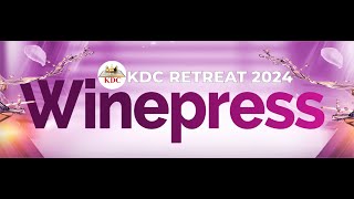 KDC RETREAT 2024  WINEPRESS  VEN DR MOSES OMEKE [upl. by Fermin990]