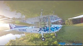 Power Off 180s  MzeroA Flight Training [upl. by Nyrrek]