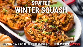 Incredible Easy Stuffed Butternut Squash Recipe [upl. by Geehan]