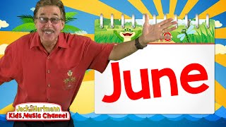 Its the Month of June  Juneteenth  Calendar Song for Kids  Jack Hartmann [upl. by Hamas781]