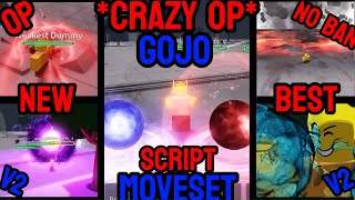 BEST OP🔴🔵Roblox tsb script  Gojo Moveset better than the real gojo hollow purple max red INF🟣💪 [upl. by Hulda]