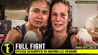 FIGHT OF THE YEAR  SYLVIA SCHARPER VS MARNELLE VERANO WORLD TITLE SHOWDOWN  FULL FIGHT [upl. by Janette]