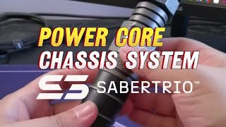 WE HAVE BEEN WAITING FOR THIS  The Sabertrio Power Core Chassis System Demo [upl. by Ahsineg]