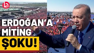 Erdoğan Büyük İstanbul Mitinginde umduğunu bulamadı [upl. by Ylrebmit]