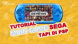 JADI GINI CARA MAIN GAME SEGA DI KONSOL PSP  IFAN FADILLAH [upl. by Ahsiea]