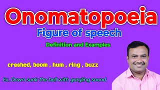 Onomatopoeiafigure of speech poetic device Examples poetic creations examples [upl. by Darsey]