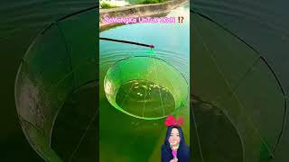 MANCING IKAN PAKE SEMANGKA 🍉⁉️ shorts funny dubbing fish experiment fishing [upl. by Emmerie]