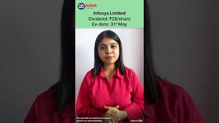 Dividends Update  Three stocks to trade exdate on 31st May  Infosys  Stock News [upl. by Neroled]