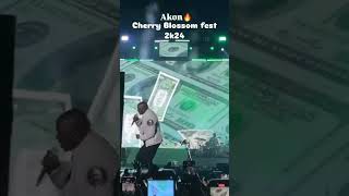 Akon Live Concert at cherry blossom Festival 2024 [upl. by Trina277]