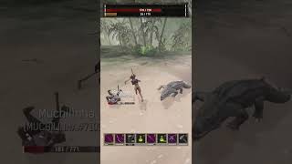 Conan Exiles  Katanas Skills shorts pvp conanexiles [upl. by Nireil]