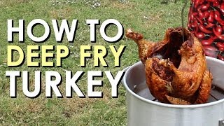 How to Deep Fry a Turkey  Art of Manliness [upl. by Nahsez167]