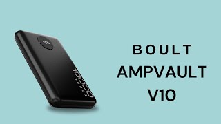 Boult Ampvault V10 ⚡10000mAh Power Bank  Fast Charging  Specifications And Price🔥 [upl. by Kasey]