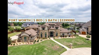 TXUS  Buy house at 12516 Lake Shore Court Fort Worth USA  MapFlagged [upl. by Derward]