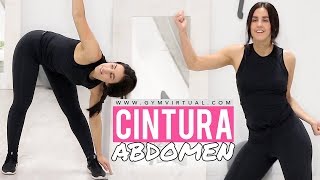 REDUCIR CINTURA Y ABDOMEN RAPIDO  Abdominales de Pie para Reducir Cintura y Abdomen [upl. by Senskell843]