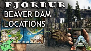 Beaver Dam Locations Fjordur  Where to find Castoroides Dams on Fjordur [upl. by Halas]