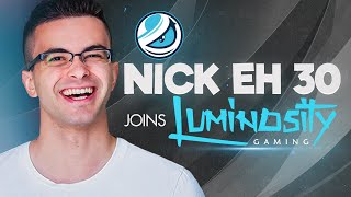 Nick Eh 30 FINALLY joins an Org [upl. by Petronille]