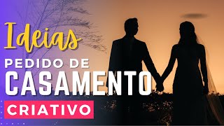 20 IDEIAS DE PEDIDOS DE CASAMENTO CRIATIVOS  COMO FAZER O PEDIDO DE CASAMENTO SURPRESA  Marry me [upl. by Ahgiela]