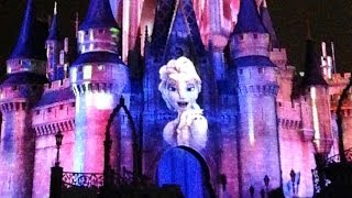 Frozen Section of Celebrate The Magic quotLet it Goquot LOVE THIS At Magic Kingdom Walt Disney World [upl. by Nelyahs]