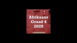 Laerskool Seodin Afrikaans Graad 4 Video 3 [upl. by Ecyle]